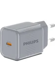 Philips Type-C Hızlı Şarj Adaptörü,33W Hızlı Şarj,Akıllı Telefon,Tablet Uyumlu,Power Delivery,3A,DLP5311C - 1