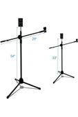 Coverzone 190cm Maksimum Uzunluk 2in1 Mikrofon ve Tablet Stant Katlanabilir Açısı Ayarlanabilir - Model 103SP - 4