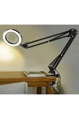 Coverzone Kıskaçlı Yuvarlak Işık 6.3 inç (16cm) Stüdyo Işık Youtuber Twich Kick Yayıncı Işığı NB35 - 1