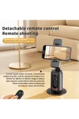 Xo Mobil Cihaz Gimbal Stabilizatör SS16,360° Dönebilen,Yüz Takibi Yapabilen,RGB LED Işık,AI Kontrol - 7