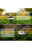 Coverzone 4 adet Solar Enerjili Bahçe Işıklandırmak için Lamba Dış Mekan Uygun Güneş Enerjili Işık SL-600 - 5