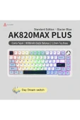 Coverzone Ajazz Ak820 Max Plus Daydream Switch 3 Modlu Mekanik Oyun Klavyesi-8000 Mah Batarya Rgb-hot Swap - 6