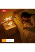 Xo OZ12 Astronot Temalı Çocuk LED Gece Lamba,4 Seviye Işık Ayarı,3 Farklı Renk Ayarı,Dokunmatik,1200mAh - 3