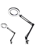 Coverzone Kıskaçlı Yuvarlak Işık 6.3 inç (16cm) Stüdyo Işık Youtuber Twich Kick Yayıncı Işığı NB35 - 4