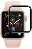 Coverzone Apple Watch Series 6 ile uyumlu 40mm Tam Kapatan PPMA NANO BLACK HD Apple Watch ile uyumlu - 1