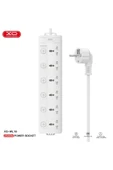Xo Akım Korumalı Açma Kapamalı Priz Wl18 2500w Topraklı 6'lı 2 Metre Grup Priz - 2