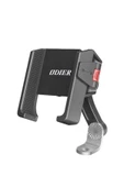 Coverzone Bisiklet Motosiklet ve Scooter Dikiz Ayna Uyumlu Telefon Tutucu Universal Modellere Uyumlu PB11 Plus - 1
