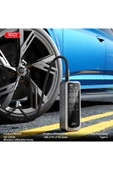 Xo 5000 mAh Şarj Edilebilir Bataryalı Kablosuz Hava Pompası Dijital Basınç Göstergeli CZ018,LED IşıK - 3