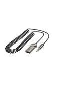 Borofone Bluetooth Adaptör Araba ve Araç USB ve 3.5mm AUX Giriş Bluetooth Adaptör Çevirici BC56 - 4