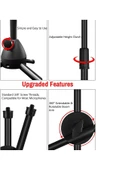 Coverzone 180cm Maksimum Uzunluk 2in1 Mikrofon ve Telefon Stant Katlanabilir Açısı Ayarlanabilir - Model 103 - 4