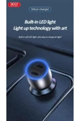 Xo -CC51 2In1 Araç İçi Çakmaklık 40W Hızlı Şarj Soketi USB-C+USB-C Port thumbnail 4