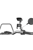 Coverzone Bisiklet Motosiklet ve Scooter Dikiz Ayna Telefon Tutucu Universal Modellere Uyum CVR11 Plus Sunset - 4