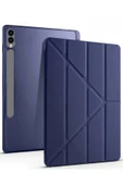 Coverzone Galaxy X610 Tab S9 FE Plus ile uyumlu 12.4 Kılıf Kalem Koyma Bölmeli Standlı Attravtive Smart Cover thumbnail 1