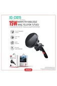 Xo Manyetik Kablosuz Şarj Araç Tutucusu 15 W CX015 - 2