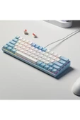 Coverzone ZIFRIEND Türkçe Q Tuş Dizilimi RGB Mekanik Oyuncu Klavye - Kırmızı Switch T62 - 1