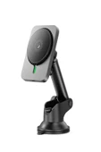 Xo 15w Magsafe Kablosuz Şarj Uyumlu Orto Konsol Torpido Vantuzlu Mıknatıslı Araç Içi Telefon Tutucu - 6