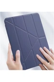 Coverzone Galaxy X910 ile uyumlu Tab S9 Ultra 14.6' Kalem Bölmeli Standlı Uyku Modlu Attravtive Smart Cover thumbnail 2