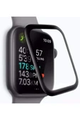Coverzone Apple Watch Series 6 ile uyumlu 40mm Tam Kapatan PPMA NANO BLACK HD Apple Watch ile uyumlu - 2