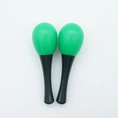 Bebek Kum Çekiç Seti - Plastik Yeşil 13cm Çift - 1