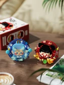 Eğitici Yapı Blokları - Lotus Koltuğu-Nezha + Ao Bing Akrilik Kutusu - 2