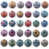 Dönüşüm Robot Oyuncağı - Işık Tekerleği ve 12 Kristal - (Model 2) - 8