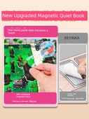 Bitkiler ve Zombiler Magnetik Sessiz Kitap - Hibrit Sürüm + Güneşli Gölet - Büyük Boy - Lazer Tam Renk - 8