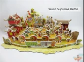 Bitkiler ve Zombiler 2 3D Bulmaca Model Oyuncak - Wulin Üstünlüğü - 8