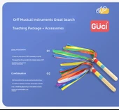 Çocuklar İçin Ritm Çubuğu - Renkli Ritm Çubuğu 1 Takım - 11