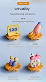 Mini Whac-a-Mole Oyun Makinesi - Youlin - Mor - 9