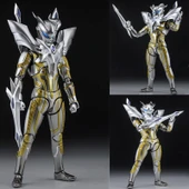 Tyga Rainbow Üçlü Fırtına Formu Ultraman Aksiyon Figürü - 17cm - Süper Hareketli - 11