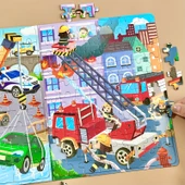 Manyetik Bulmaca - 5 Yaş - Kurtarma Aracı thumbnail 4