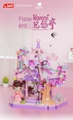Yapı Blokları - Nanci Kız Modeli - Shun Feng Express Çiçek Görüşme Pavyonu - Işık Dahil - 7