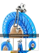 Uçurtma Tekerlekleri - Uzatılmış 22-26cm Tekerlek Braketi + Evrensel Tekerlek - 6