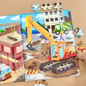 Manyetik Bulmaca - 5 Yaş - Kurtarma Aracı thumbnail 2