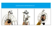 Uçurtma Tekerlekleri - Standart 22-24cm Tekerlek Braketi + Evrensel Tekerlek - 10