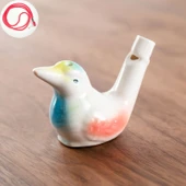 Seramik Kuş Çağırma Düdüğü - Balıkçıl İpli - 1