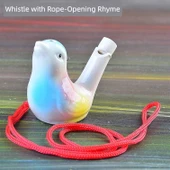 Seramik Kuş Çağırma Düdüğü - Starling İpli - 10