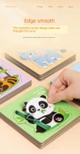 Eğitici Yapboz - Dinozor Dünyası 6 Desen - 10