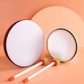 Müzik Aleti - 8 İnç Ahşap Saplı Lollipop Davul - 6
