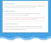 Flüt Klarinet - Küçük Doktor Altı Delik - Mavi thumbnail 9