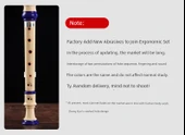 Flüt Klarinet - Küçük Doktor Altı Delik - Mavi + Kağıt Ders Kitabı - 6
