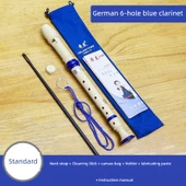 Flüt Klarinet - Küçük Doktor Altı Delik - Mavi thumbnail 1
