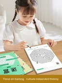 Çocuklar için Labirent Eğitim Kitabı - Ara Seviye + Şık Paket (5-10 Yaş) thumbnail 4