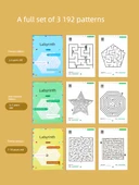 Çocuklar için Labirent Eğitim Kitabı - Ara Seviye + Şık Paket (5-10 Yaş) thumbnail 3