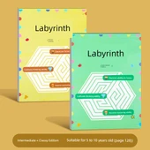 Çocuklar için Labirent Eğitim Kitabı - Ara Seviye + Şık Paket (5-10 Yaş) thumbnail 1