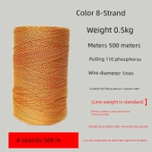 Yusufçuk Uçurtma İpi - 500m 8 İplik Kahverengi Kırmızı 0.5kg - 1