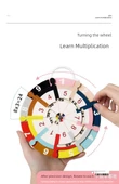 Eğitici Çarpan Tablosu Döneri - Çarpan Tablosu + Manyetik Tangram - 11