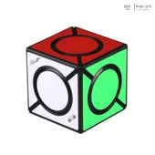Pan Yeni Volkan Rubik Küpü Gerçek Renk Uzaylı Küp - 6