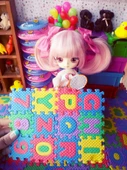 Blythe BJD Bebek Evi Bulmaca Zemin Duvar Panosu - Üç Parça - 9