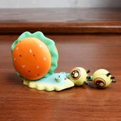 Sünger Bob Hamburger Partisi El Yapımı Figür - Sandy Basit - 12